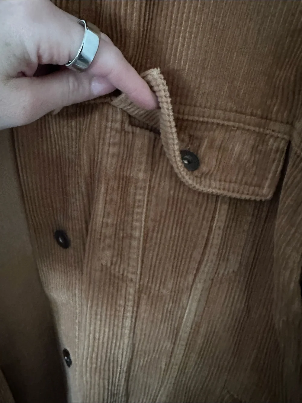 Tan Corduroy Jacket